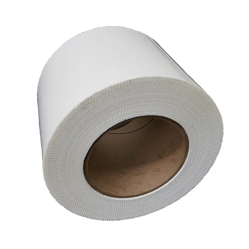 NASTRO ADESIVO IN POLIETILENE BIANCO TERMORETRAIBILE MM.50xMT.55