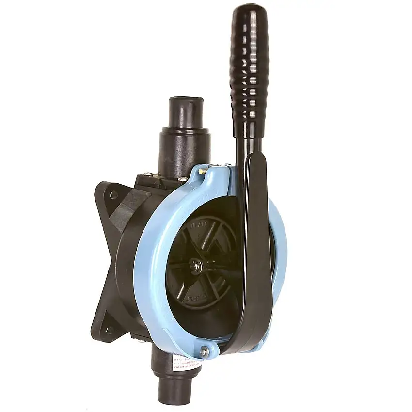 Pompa di sentina manuale Gusher Urchin - attraverso il ponte con maniglia fissa - 55 L/min