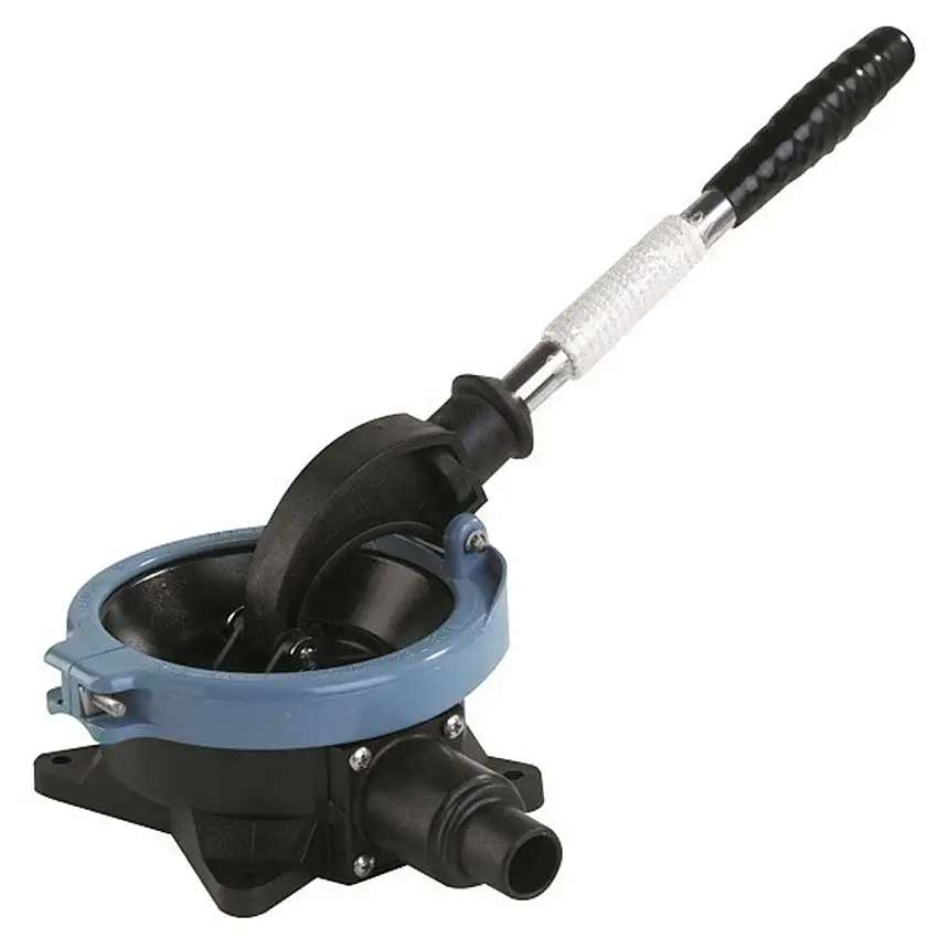 Pompa di sentina manuale Gusher Urchin - in coperta con secchio per salamoia estraibile - 55 L/min