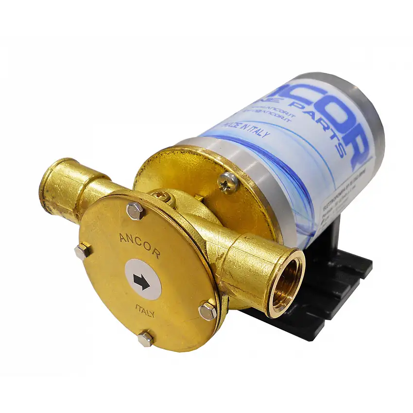POMPA DI SENTINA ANCOR EP35 12 V 10 AMP PORTATA 35 LT/MIN USCITA 1/2 FEMMINA