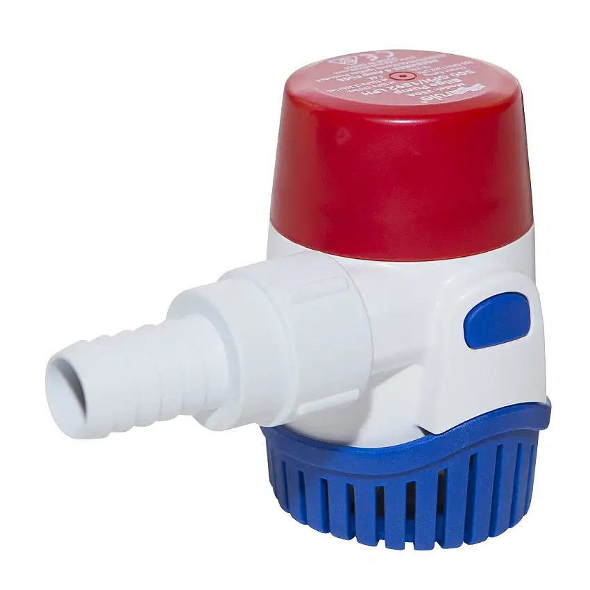 POMPA ELETTRICA AD IMMERSIONE - SENTINA RULE 1100 24VOLT PORTATA 4164 LT/H CON VALVOLA NON RITORNO