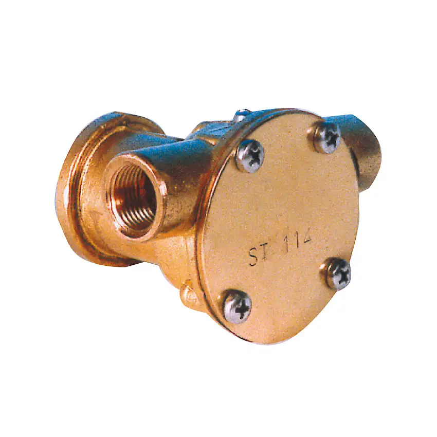 POMPA AUTODESCANTI IN BRONZO PER RAFFREDD.MOTORI ANCOR ST114 BOCCHE DA 3/8" PORTATA 7/14 LT/MIN