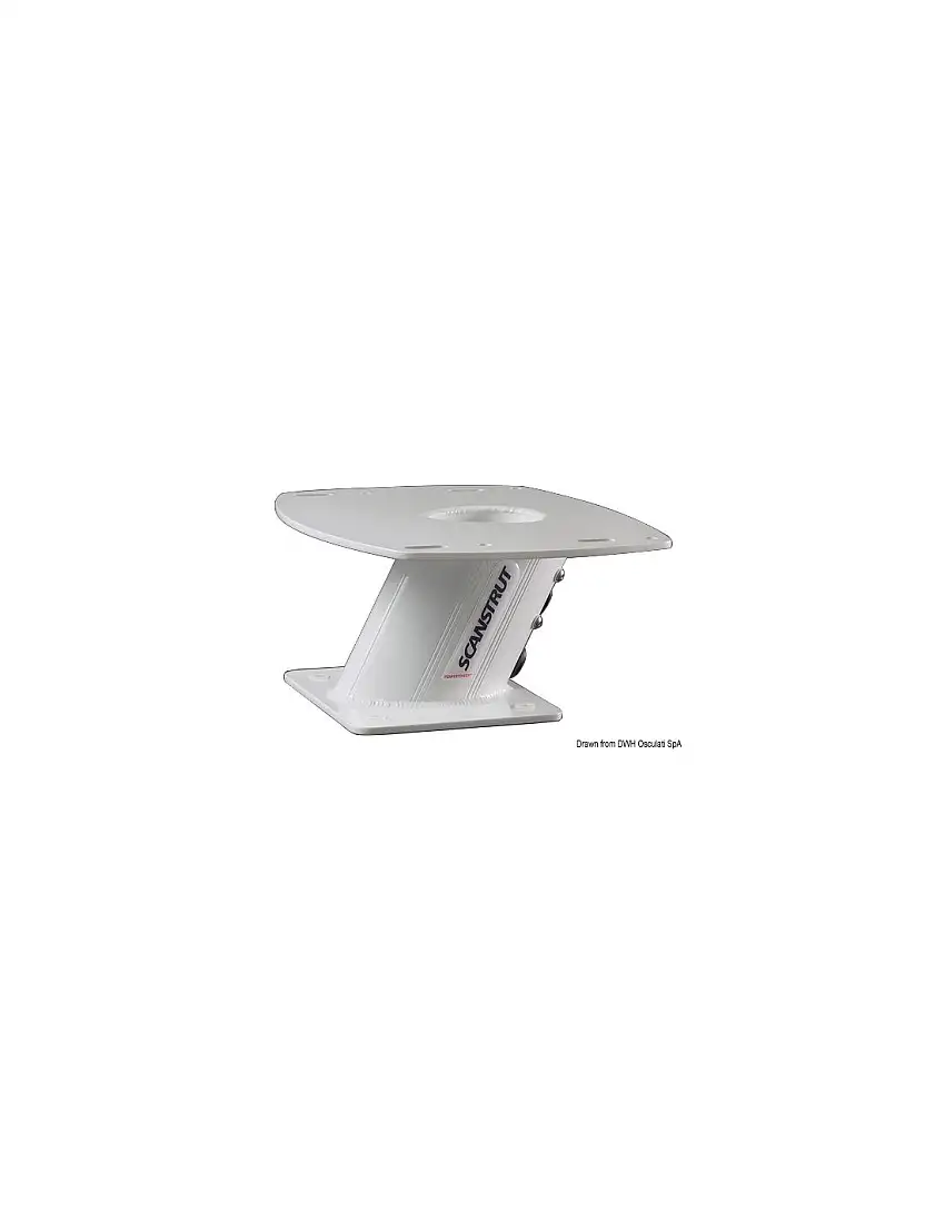 Power Tower in alluminio SCANSTRUT 150 mm
