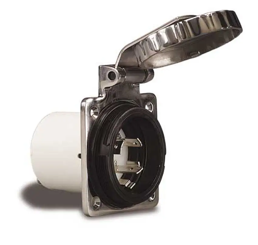 Presa inox marinco 30A (16A) (14.302.00)