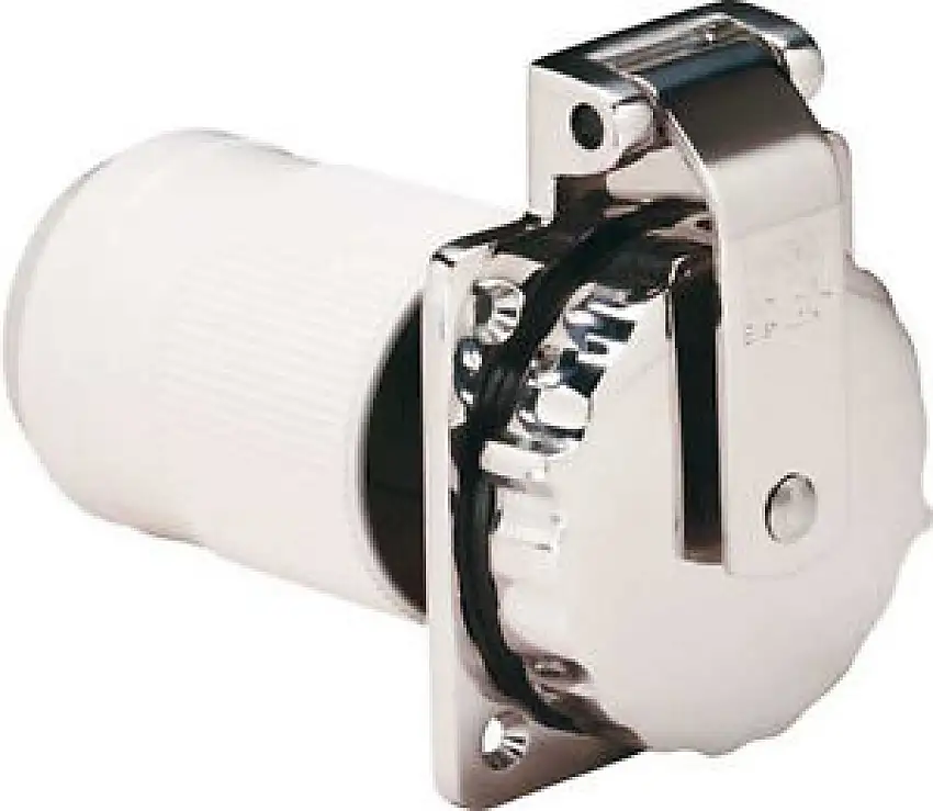 Presa inox MARINCO 50A (14.487.01) per spina (14.587.01)