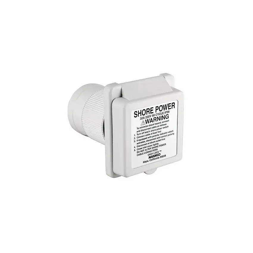Presa maschio impermeabile 32A 230V - plastica
