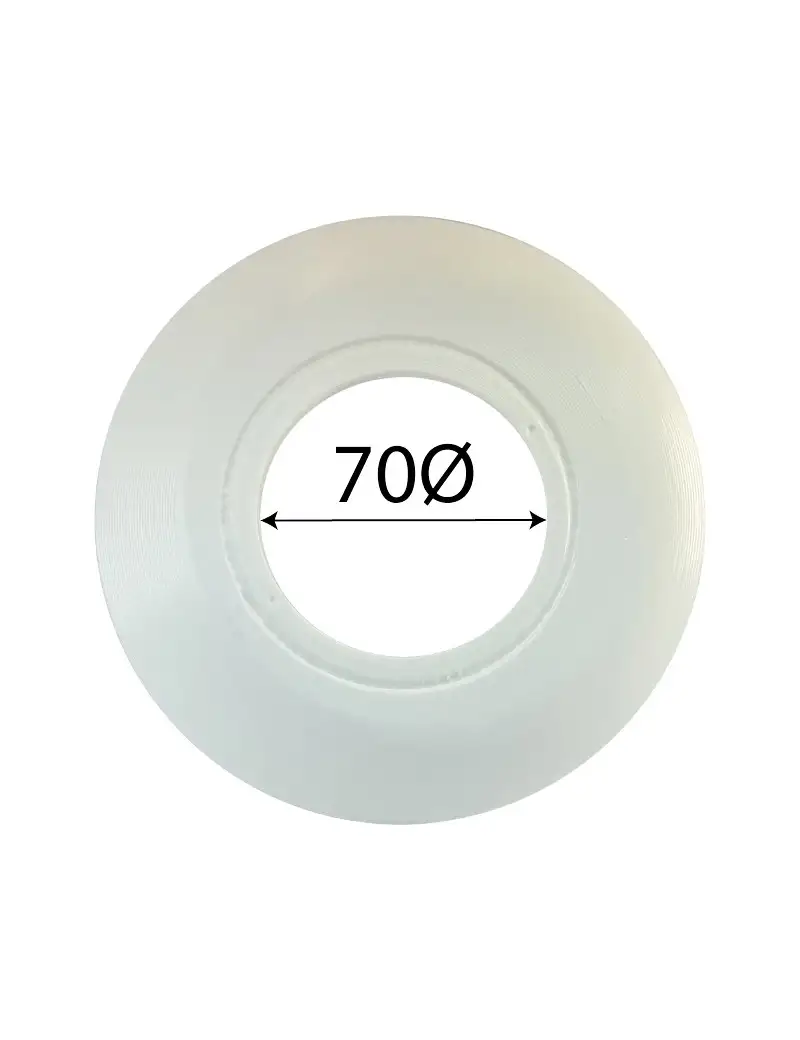 Anello Adattatore +4 -4° Trasduttori Incasso Ø 70mm
