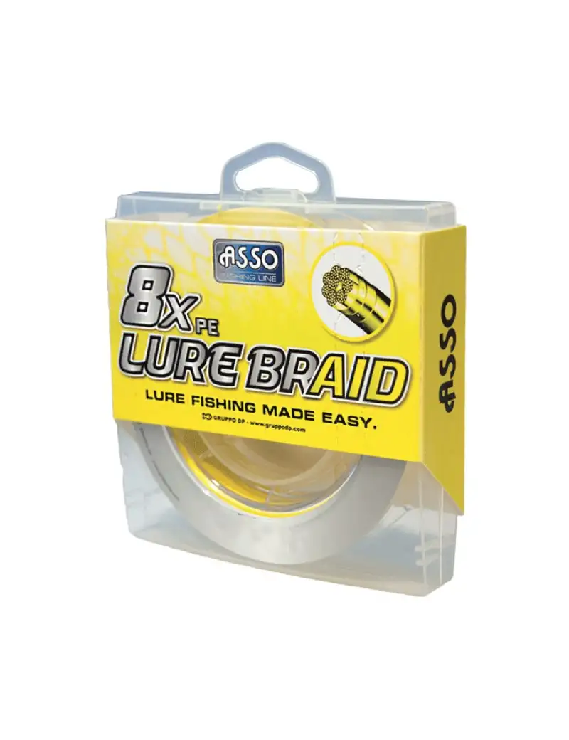 Asso 8xPE 0.06mm 300 metri Trecciato