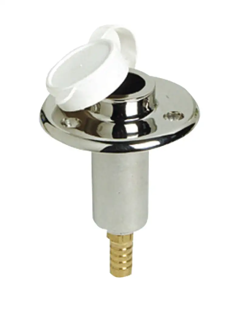 Boccola Incasso con Rialzo Inox 316 Ø25mm