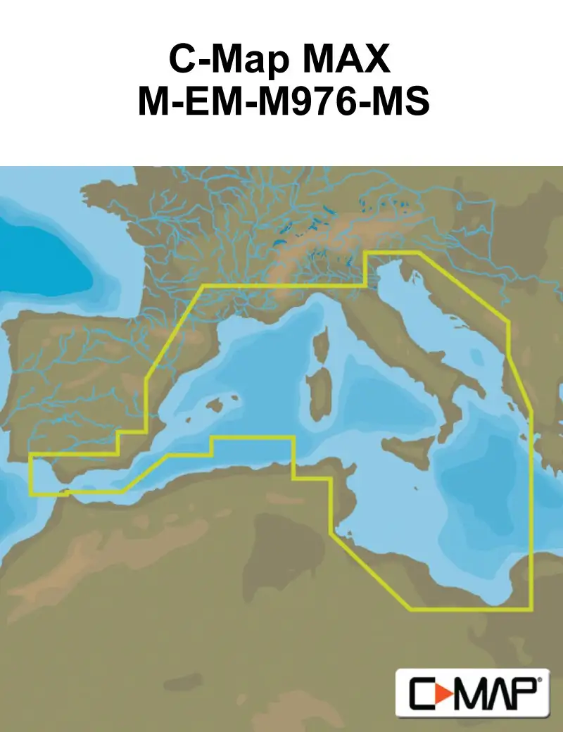 C-Map MAX M-EM-M976-MS Sud Ovest Europa