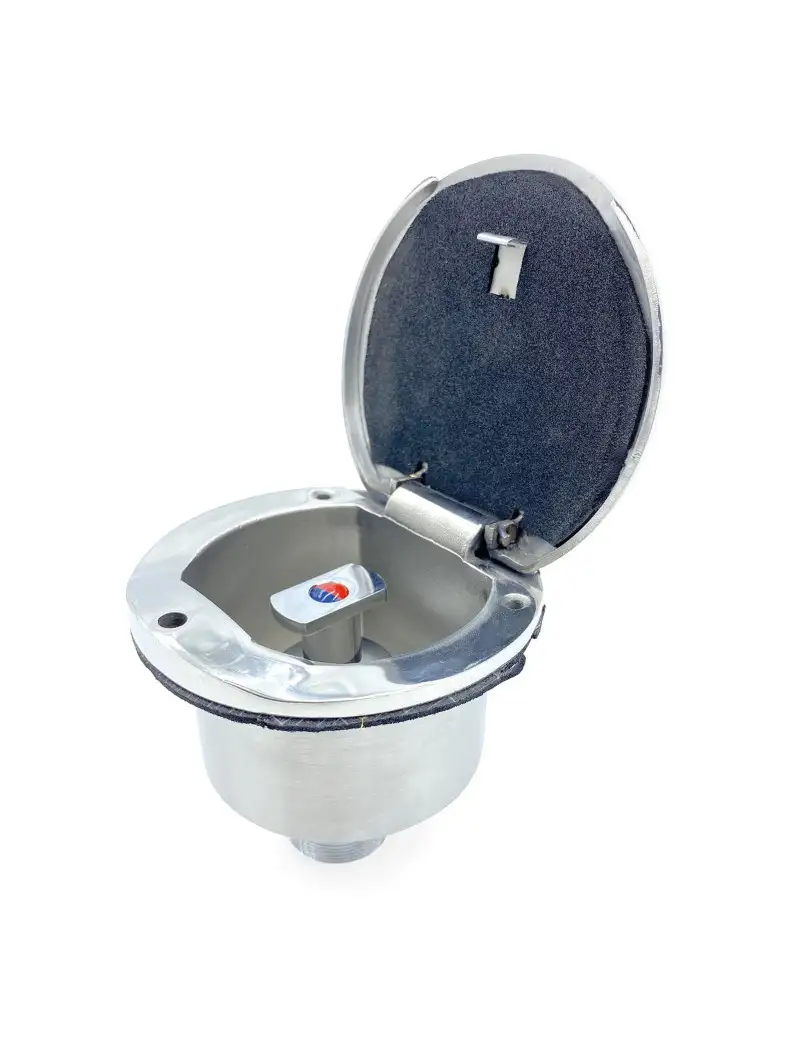 Vano Inox con Miscelatore Ø 76mm