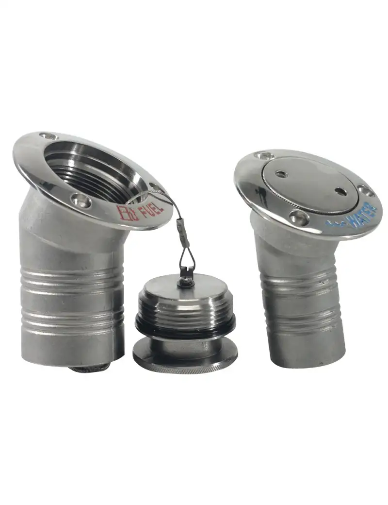 Tappo Imbarco Fuel Inclinato 30° INOX 316