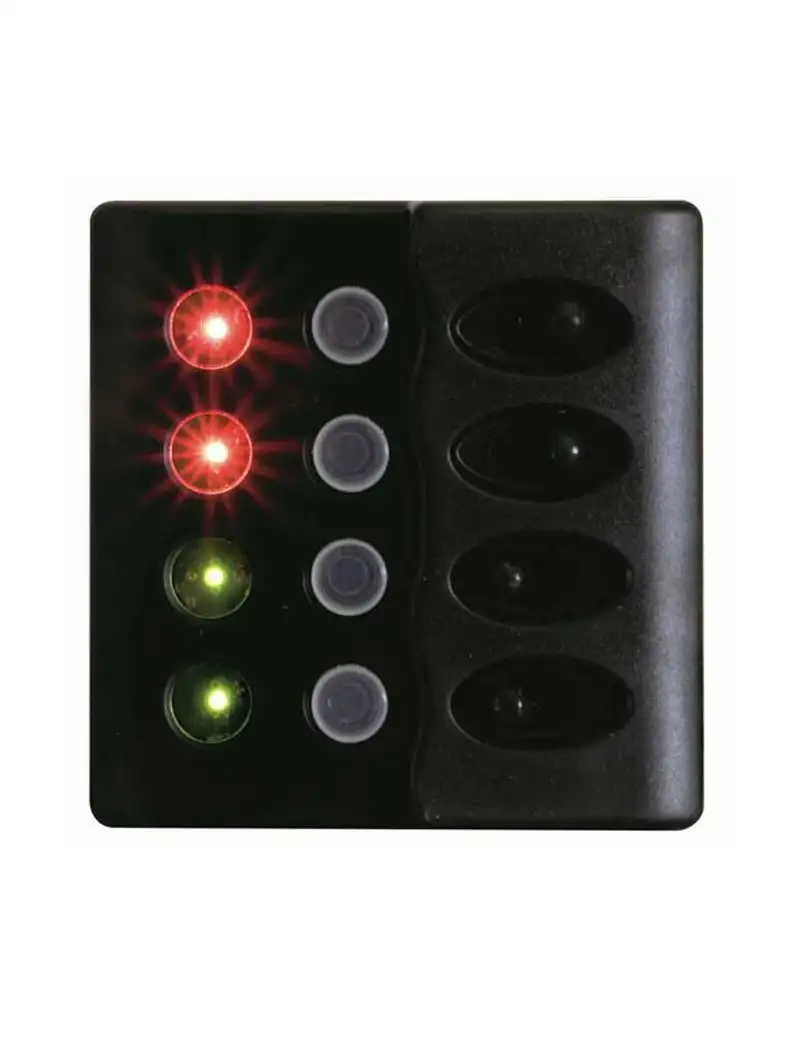 Pannello New Zeelander LED 4 int. 98x98mm