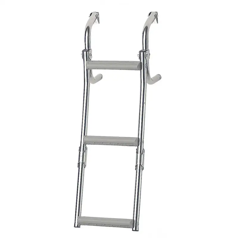Scaletta in acciaio inox 2+1