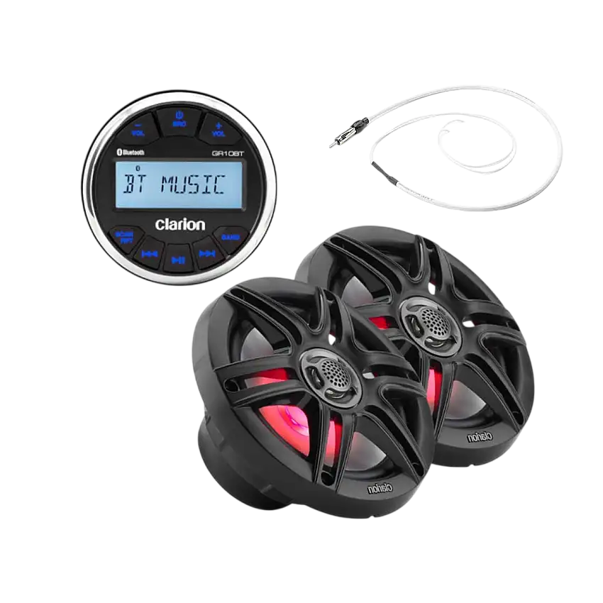 Set stereo + 2 altoparlanti da 30 W