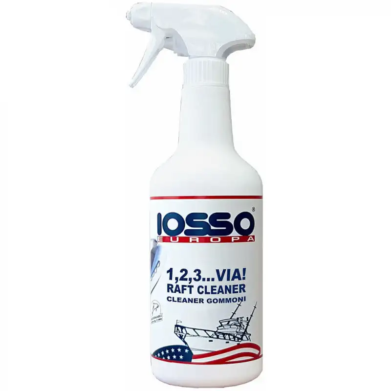 Iosso 1,2,3...VIA Raft Cleaner per Gommoni