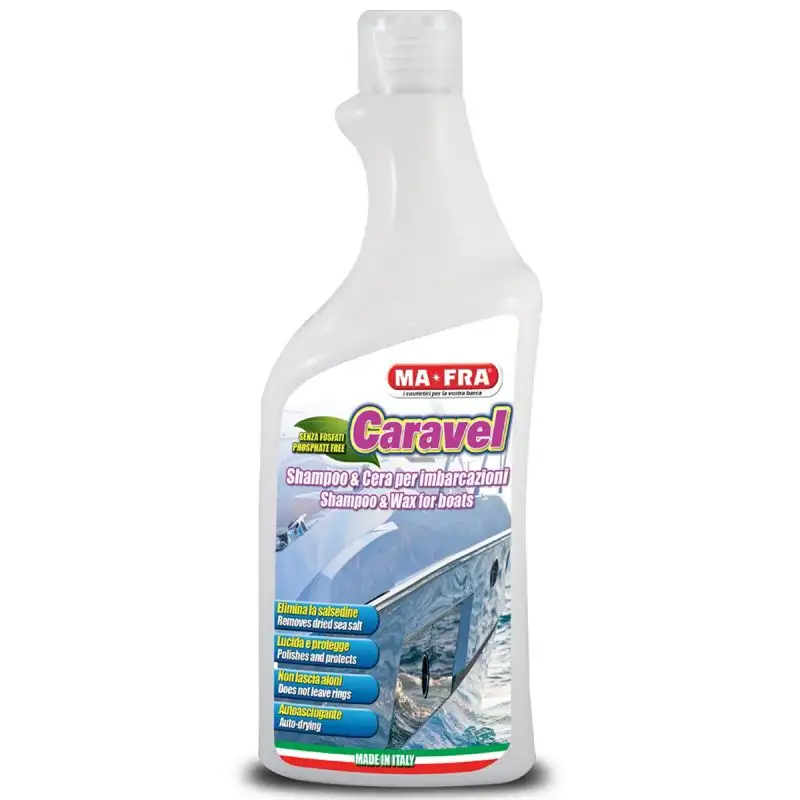Shampoo e Cera per Imbarcazioni Mafra Caravel 750ml