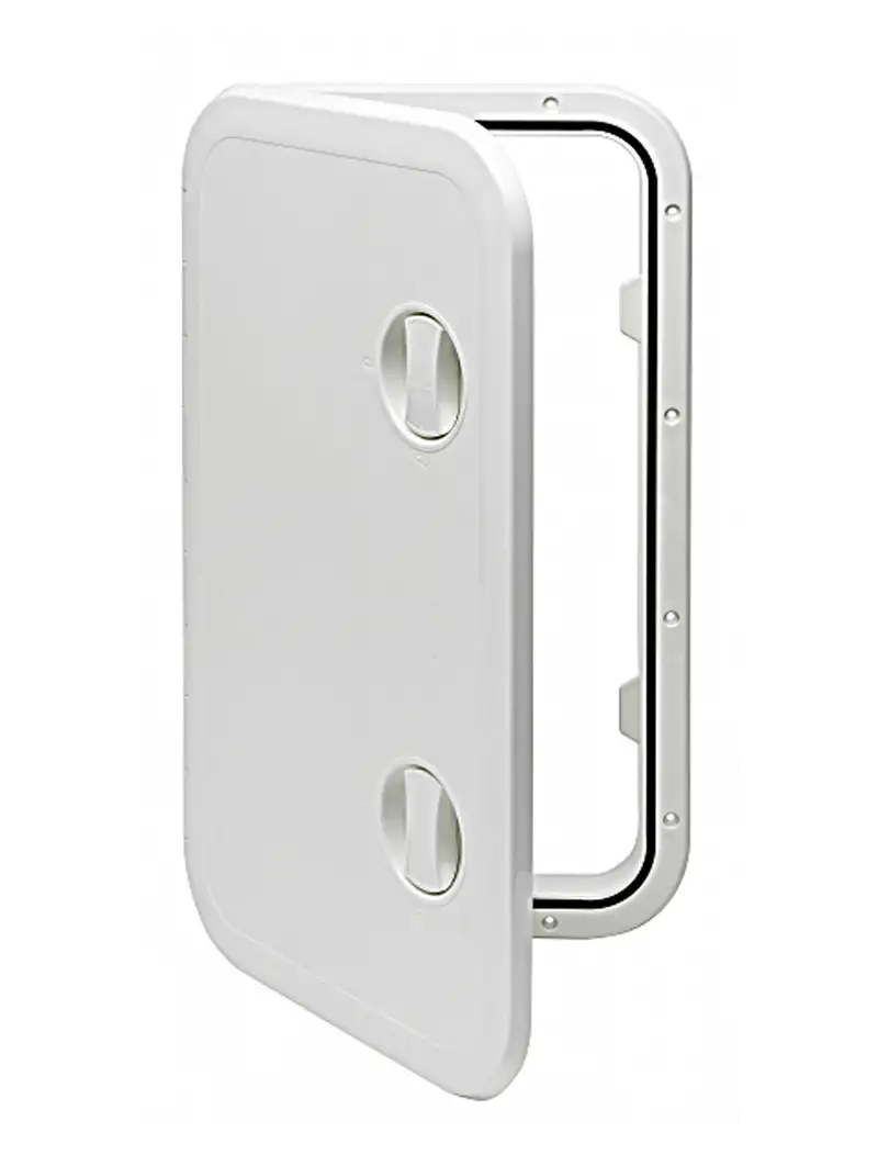 SPORTELLO BIANCO MM.357 X 606 CAN SB MARINE PLASTICS