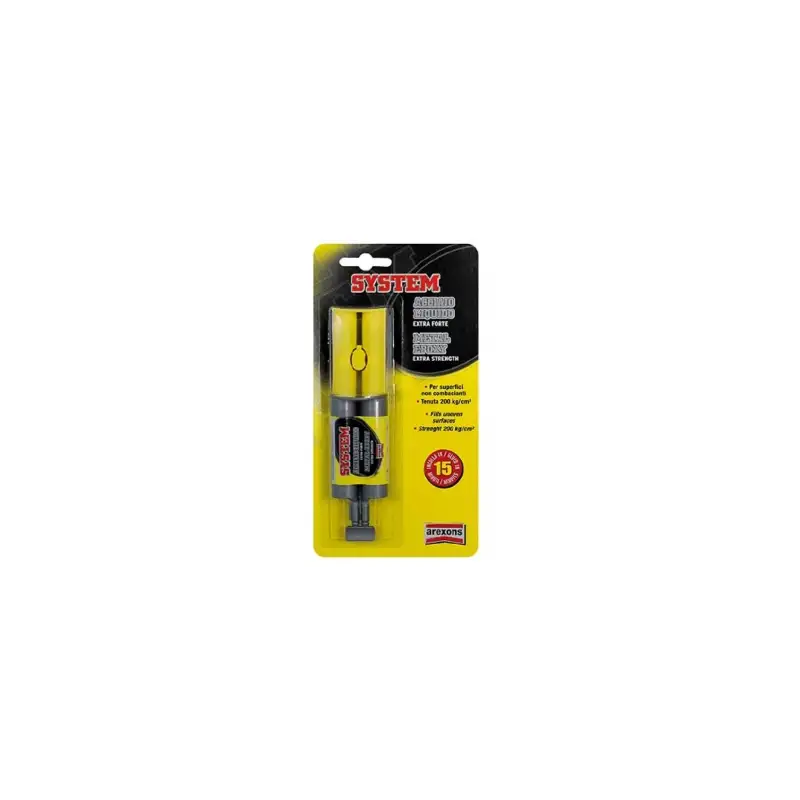 SYSTEM ACCIAIO LIQUIDO ml.25