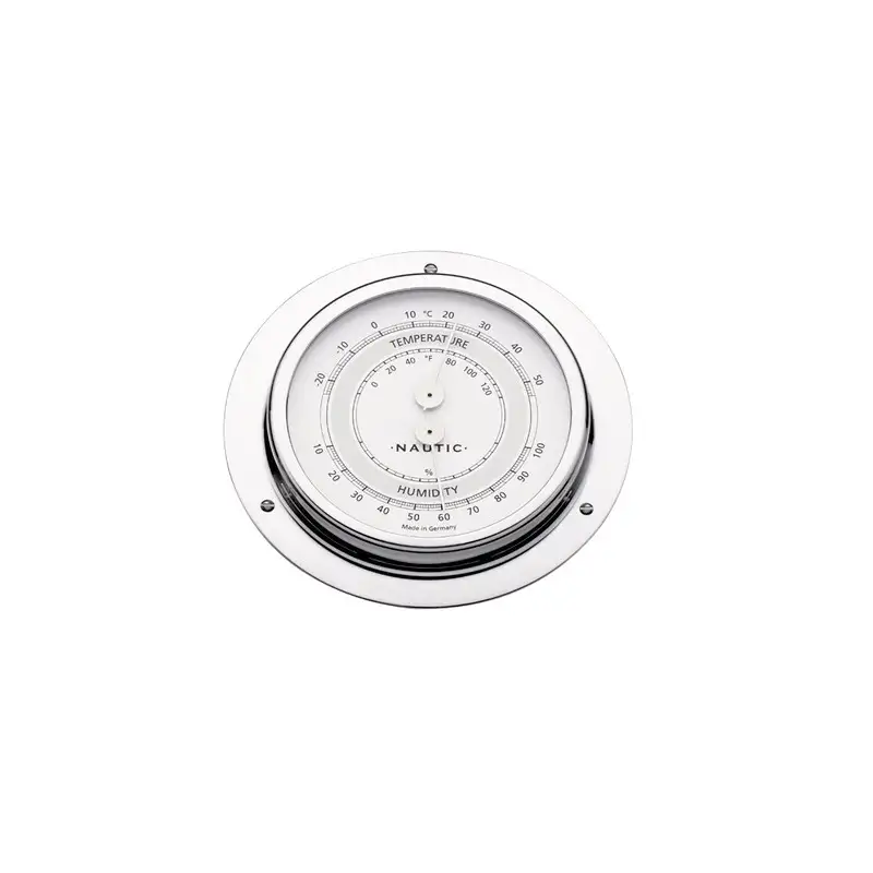 Termometro-igrometro acciaio inox serie Compacte