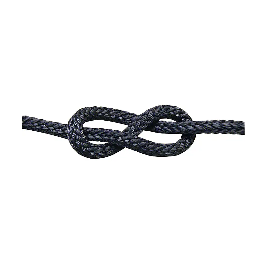 Treccia POLIESTERE Round Line Blu Navy ALTA TENACITA' Mm.12 IN ROTOLI DA MT.200