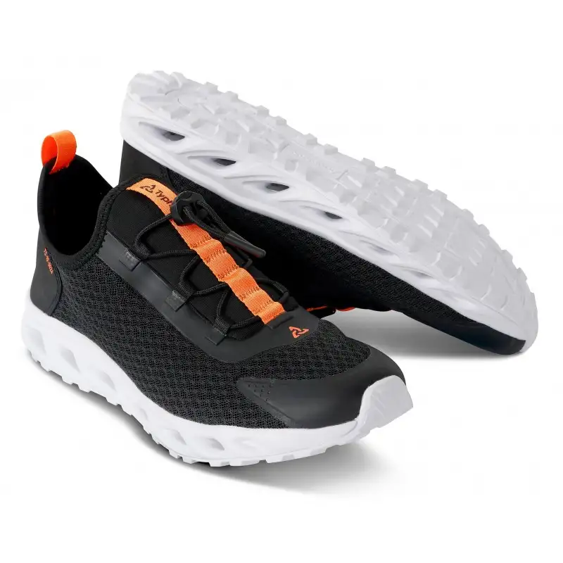 Ts10 sneaker nere/arancioni 41