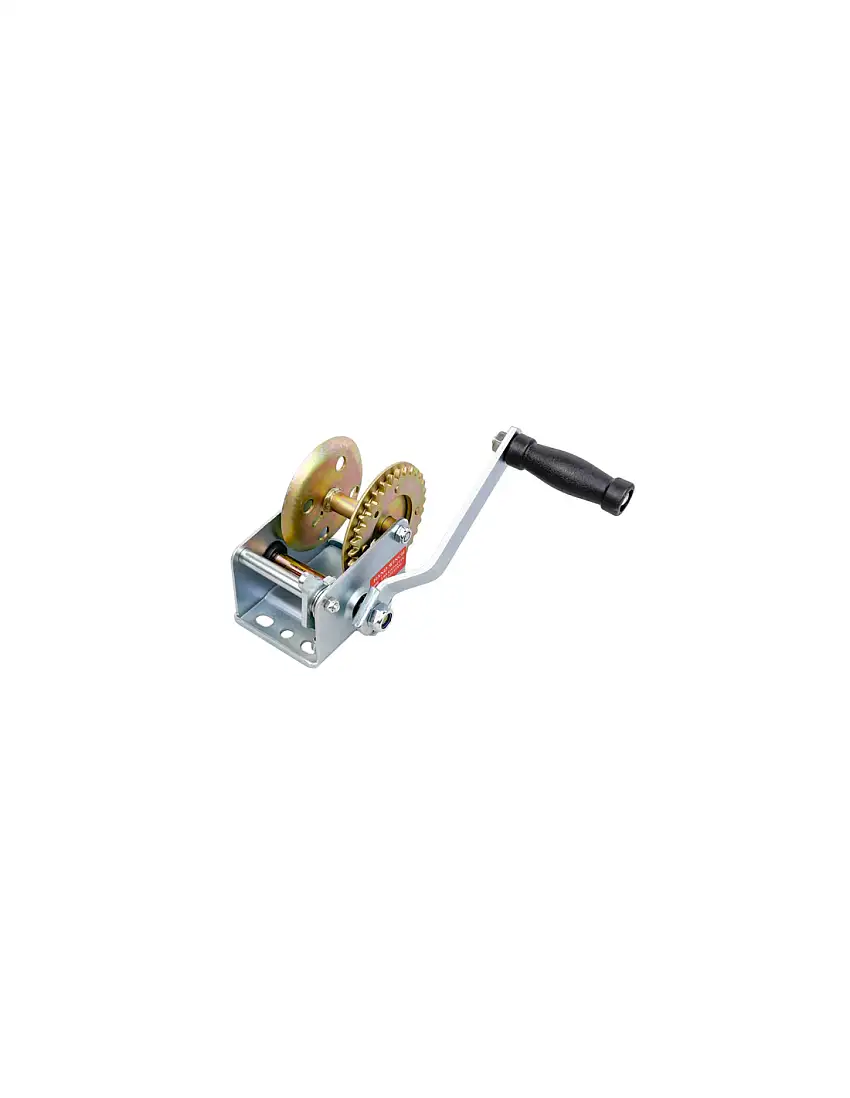Verricello manuale argano con manovella. Portata max 630 kg