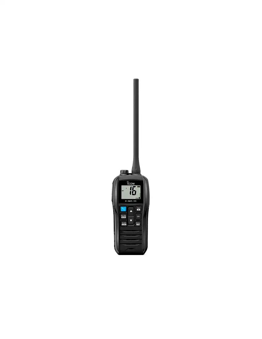 VHF Nautico Portatile Icom IC-M25 E Nero