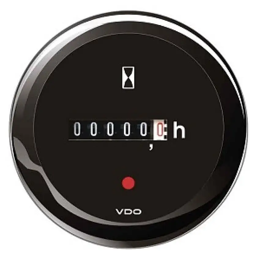 ViewLine Contaore nero 9-30v