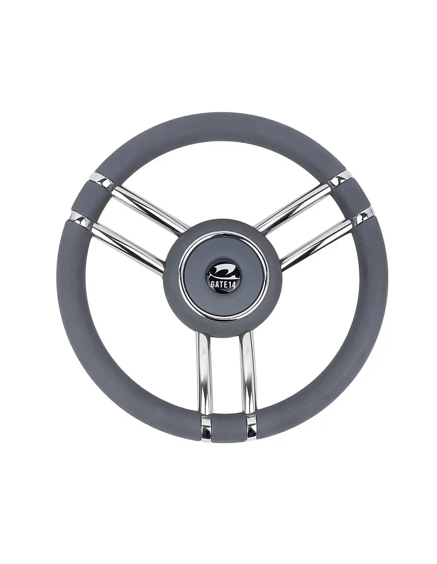 Volante a 6 razze 'Elba' grigio Ø 350 mm