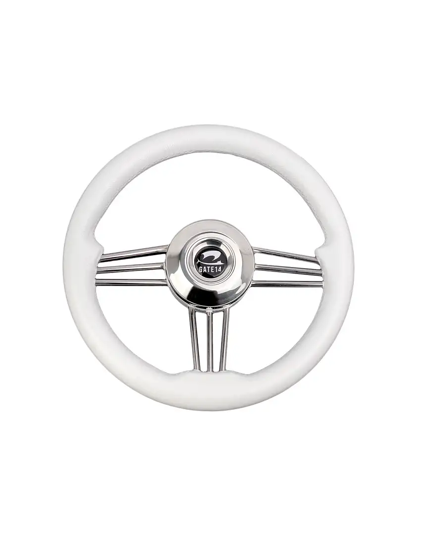 Volante a 9 razze 'Favignana' Ø 350 mm bianco