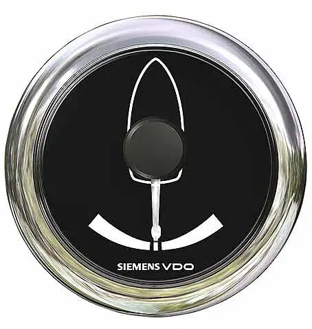 Posizione del timone 52 mm bianco