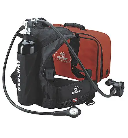 Set per immersioni di emergenza BEUCHAT con bombola subacquea