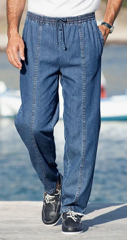 Set di 2 pantaloni slip-on