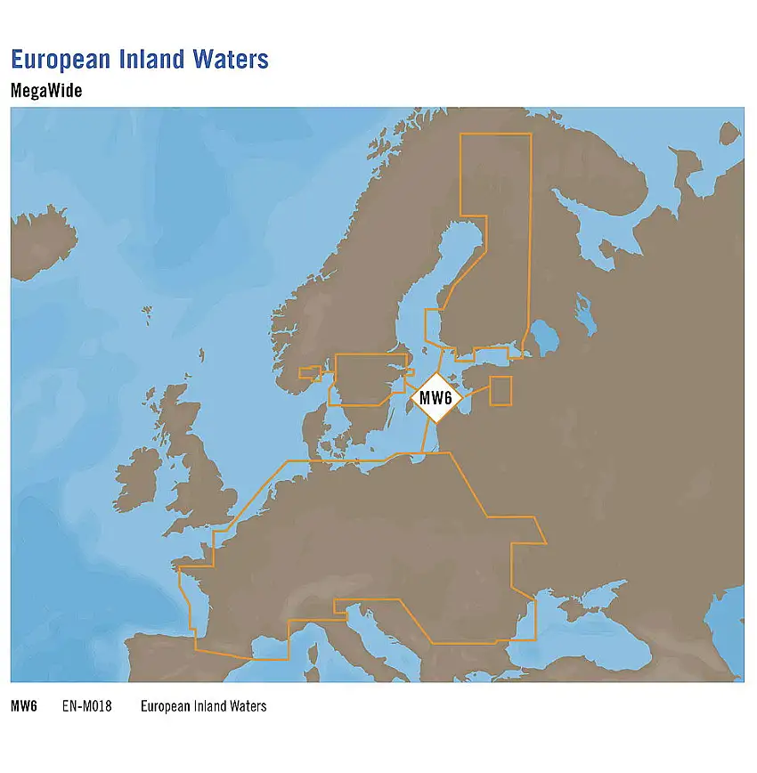 Scheda C-MAP MAX Mega Wide EN-M018