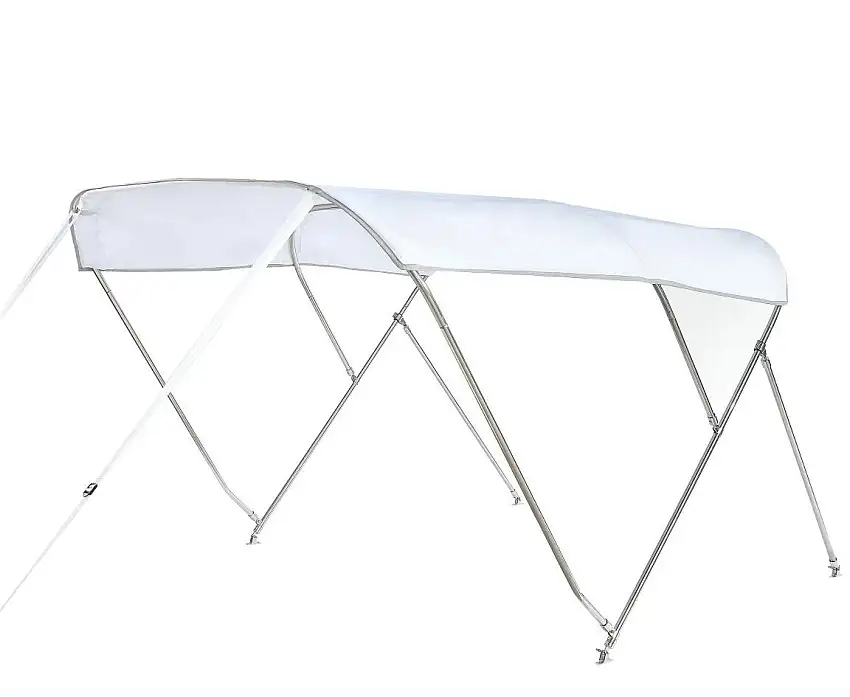 Tenda da sole Bimini 3 puntoni in acciaio inox