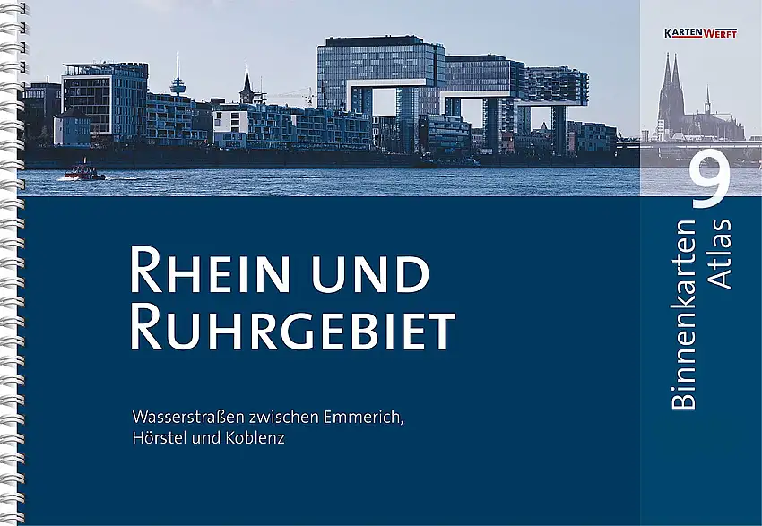 BINNENKARTEN ATLAS 9 Area del Reno e della Ruhr
