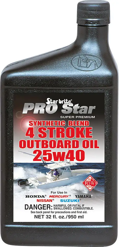 Olio per motori a 4 tempi Starbrite SAE25W-40