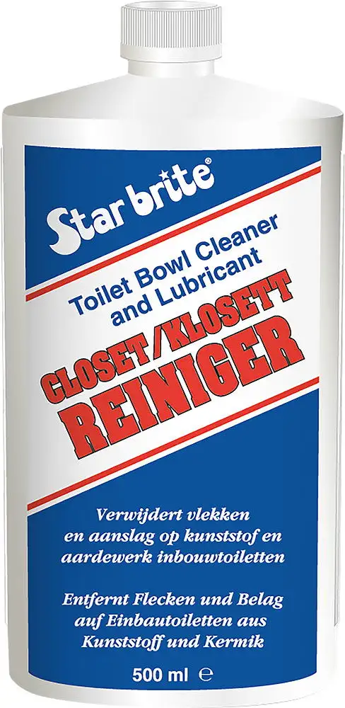 Detergente per WC Starbrite con lubrificante