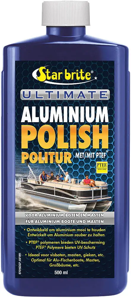 Lucidante per alluminio Starbrite con PTFE