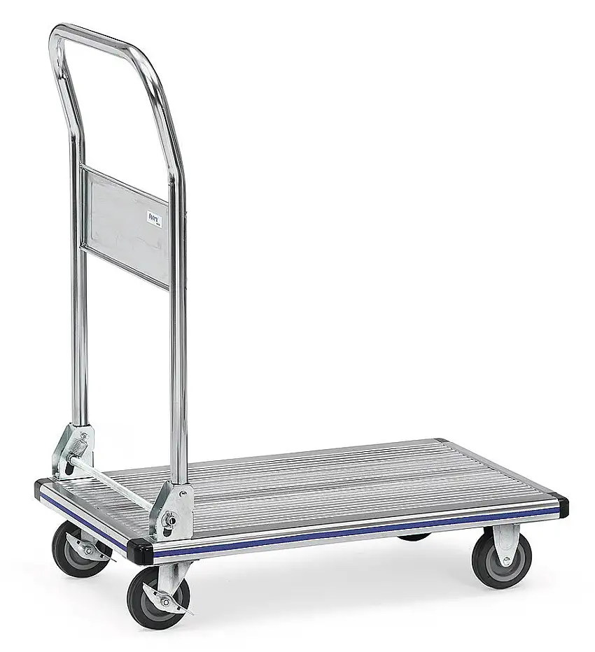 Carrello a piattaforma in alluminio 150 kg