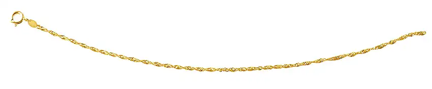 Catena ritorta 42 cm oro giallo
