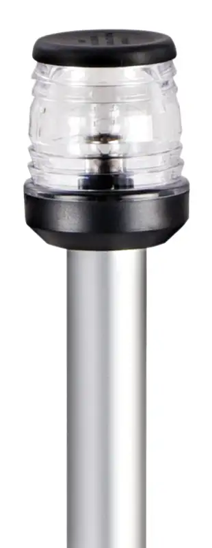 11.120.00 Asta 100 cm fanale 360° nero Osculati