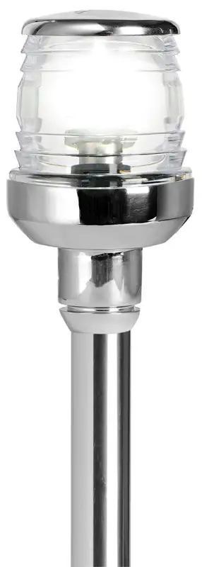 11.130.01 Asta inox abbattibile 60 cm fanale inox Osculati
