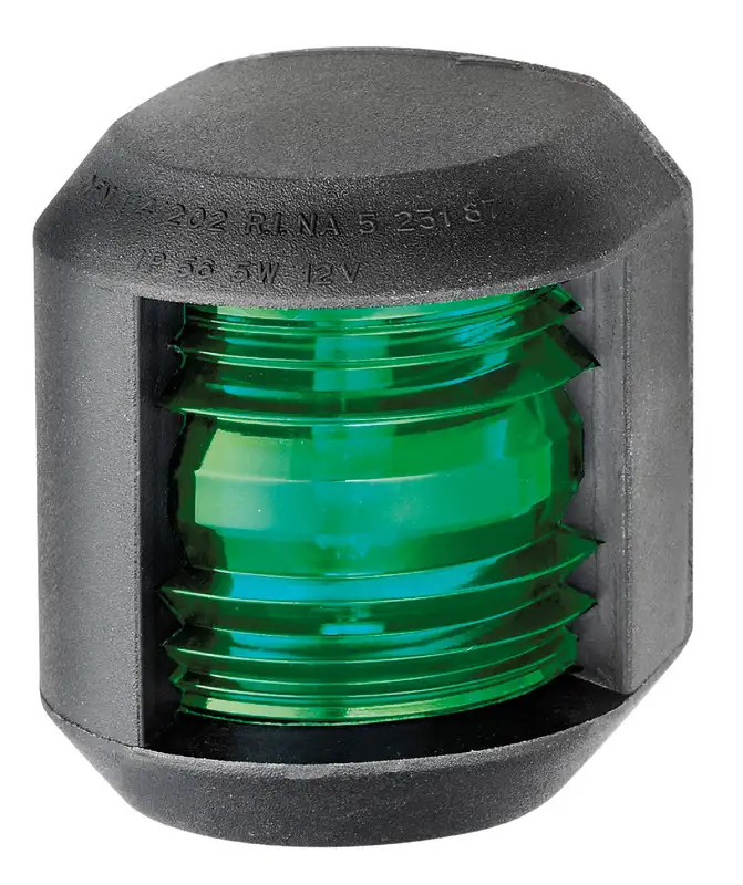 11.412.02 Fanale Utility 88 verde/nero Osculati