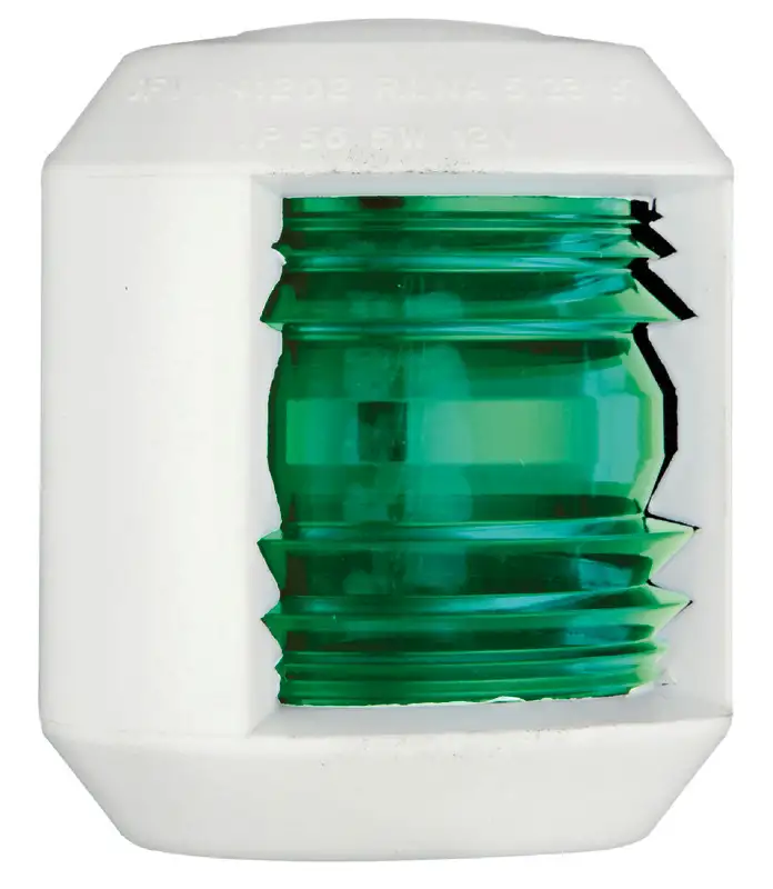 11.412.12 Fanale Utility 88 verde/bianco Osculati