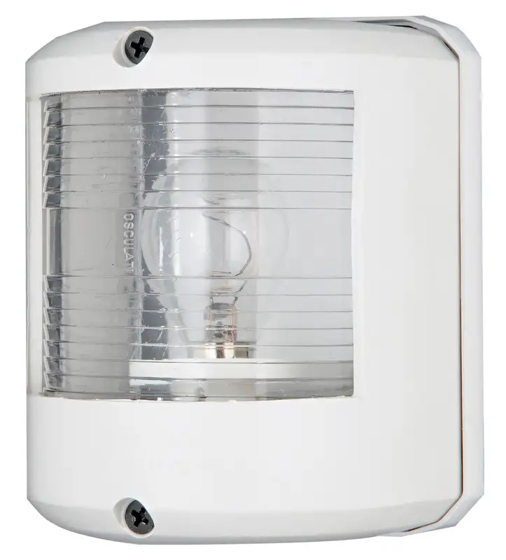 11.427.04 Fanale U78 poppa bianco/bianco 12 V Osculati