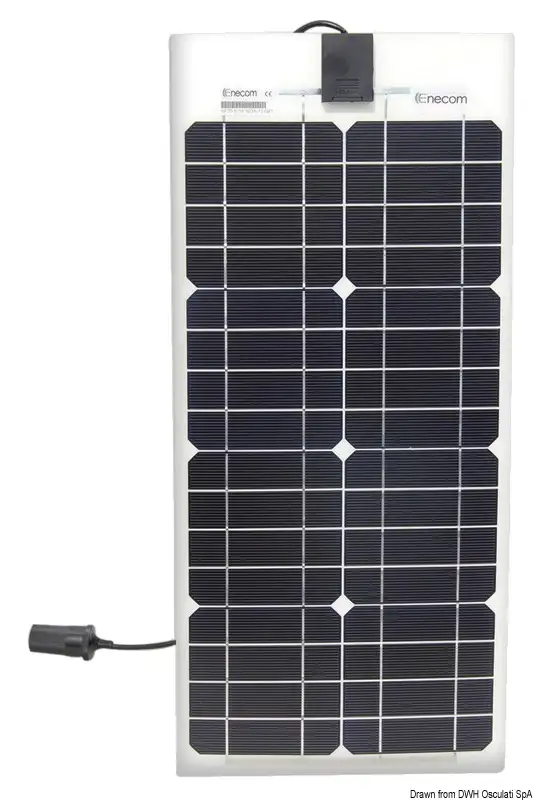 12.034.01 Pannello solare Enecom 22 Wp 620x 272 mm Osculati