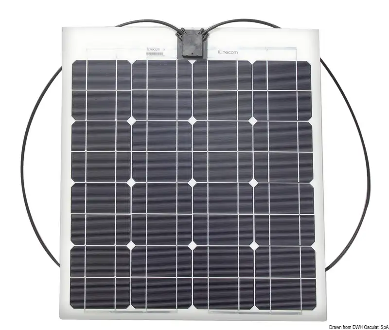 12.034.02 Pannello solare Enecom 45 Wp 604 x 536 mm Osculati