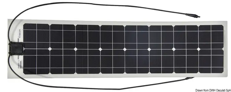 12.034.03 Pannello solare Enecom 45 Wp 1120 x 282 mm Osculati